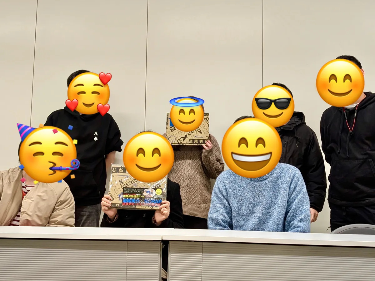 謎解きゲームで遊んでいる様子