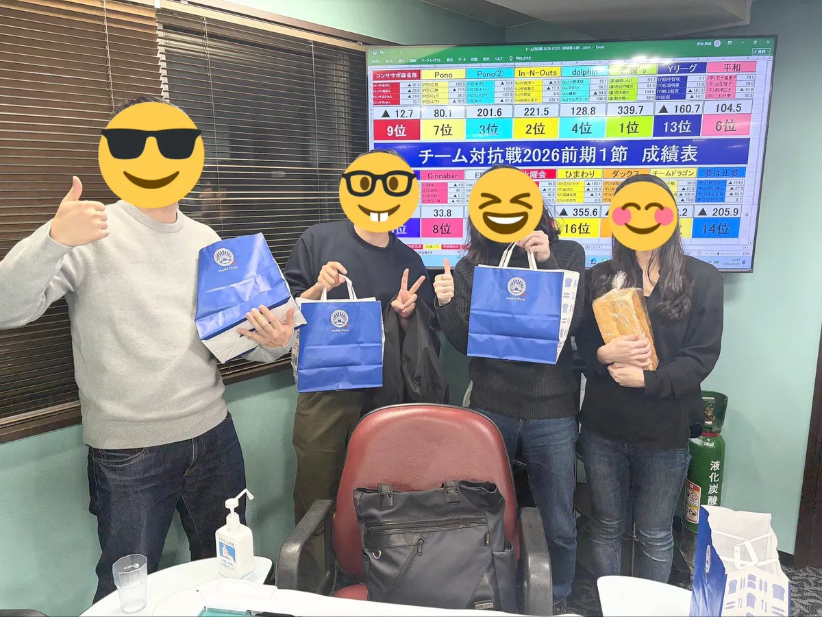 チーム対抗戦の様子